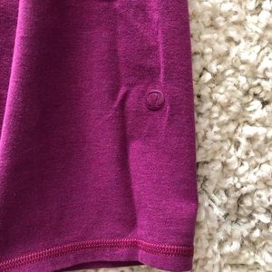 Lululemon Wunder Under Crop Cotton Roll Waist